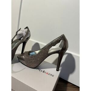 Style & Co. Heels with Glitter